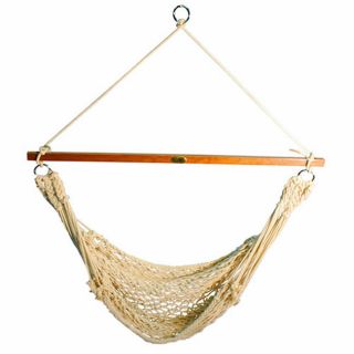 Algoma 44 inch Hanging Cotton Rope Chair