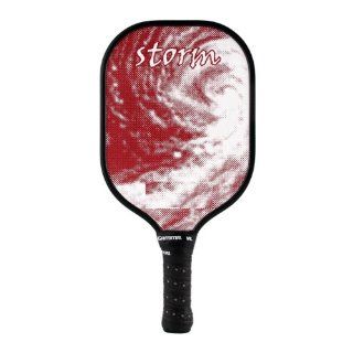 Storm Pickleball Paddle   Composite   Red  Pickle Ball Paddles  Sports & Outdoors