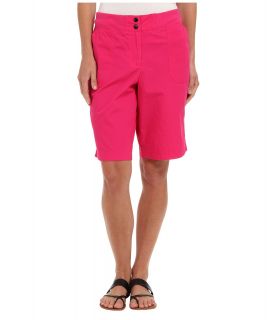 Jones New York Cargo Short w/ Rib Trim Womens Shorts (Pink)