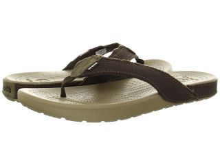 Crocs Santa Cruz II Flip Mens Sandals (Khaki)