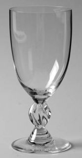 Lalique Frejus Sherry Glass   Plain Bowl, Twist Stem