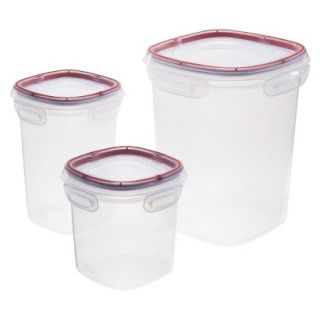 Rubbermaid 6 pc. Lock It Food Canister Set
