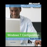 70 680  Windows 7 Configuration