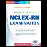 Daviss Q&A for the NCLEX RN Examination  With CD