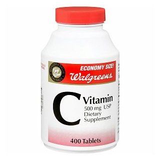  Vitamin C 500mg Tablets, 400 ea Health & Personal Care