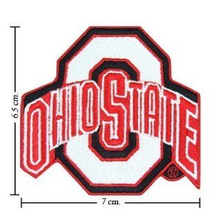 Ohio State Buckeyes Logo Ii Embroidered Iron on Patches 