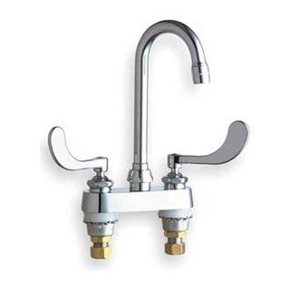 Chicago Faucets 895 317XKABCP Bar Sink Fitting, 4" Deck Mntd    