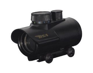 BSA 30 Scope with Illuminated Red, Green and Blue Dot Reticle  Rifle Scopes  Sports & Outdoors