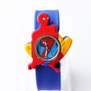 Spiderman Boys Kids Slap On Wrist Watch Quartz Funny Health & Personal Care