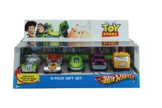 Toy Story Hot Wheels Gift Set (Buzz, Woody, Rex, Lotso, and Chunk)   Toy Story Cars Toys & Games