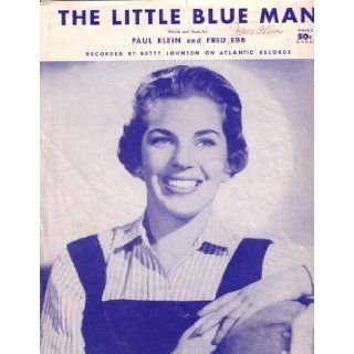 The Little Blue Man [Sheet Music] Paul Klein and Fred Ebb Books