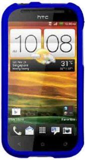 Decoro CRHTCOSVBL Premium Protector Case for HTC ONE SV   Retail Packaging   Rubber Blue Cell Phones & Accessories