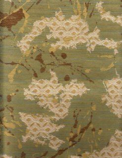 Carnegie Jungle Green 6.875 Yards Upholstery Fabric EJ5 