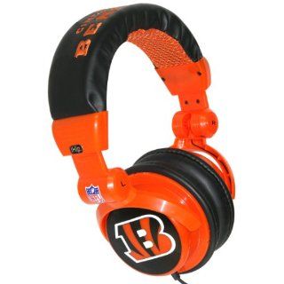 iHip NFH22CBE NFL Cincinnati Bengals DJ Style Headphones, Orange/Black (Discontinued by Manufacturer) Electronics