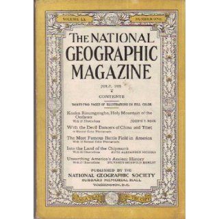 National Geographic Magazine, July 1931 meremart Books