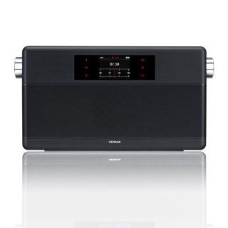 Geneva WorldRadio Portable HiFi System with FM Clock Radio, Bluetooth (Black)  Boomboxes   Players & Accessories