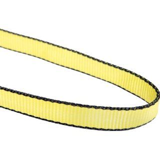 Mazzella EN1 901 Edgeguard Polyester Web Sling, Endless, Yellow, 1 Ply, 5' Length, 1" Width, 3200 lbs Vertical Load Capacity Industrial Web Slings