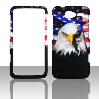 2D Eagle Motorola Electrify M XT901 U,s Cellular Case Cover Hard Phone Case Snap on Cover Protector Rubberized Touch Faceplates Cell Phones & Accessories