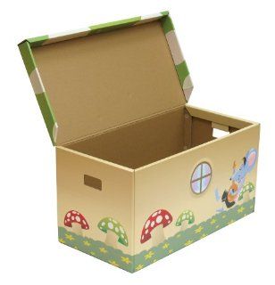 Cardboard Storage Trunk   Childrens Storage Furniture