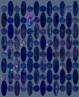 Susan Jablon Mosaics   Cobalt Love Beads   Ceramic Tiles  