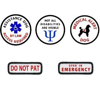 ASSISTANCE DOG Patch Set  Other Products  