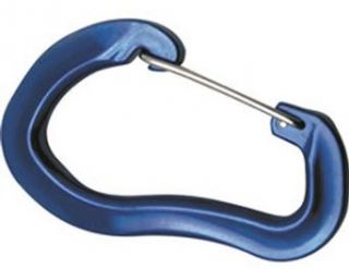 Fusion Climb Techno Zoom Wire Gate Carabiner BLUE Clothing