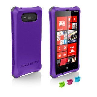 Ballistic LS0922 M905 LS TPU Case for Nokia Lumia 820   1 Pack   Retail Packaging   Purple Cell Phones & Accessories
