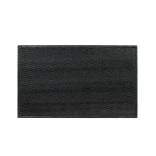 Andersen 883 Grease Hog Polypropylene Fabric Indoor/Wiper Scraper Floor Mat, Nitrile Rubber Backing, 10' Length x 3' Width, 1/4" Thick, Coal Black