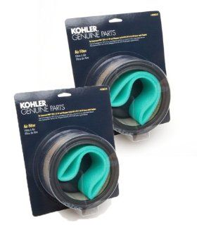 Kohler (2 Pack) 45 883 02 S1 Engine Air Filter With Pre Cleaner Kit For K341, M10   M16, KT Dome Style, CV17   CV25  Lawn And Garden Tool Replacement Parts  Patio, Lawn & Garden