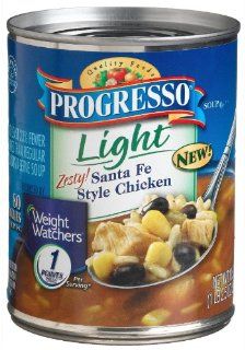 Progresso Light Santa Fe Style Chicken, 18.5 oz, 12 pk  Packaged Vegetable Soups  Grocery & Gourmet Food