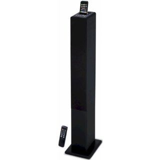 iCraig 2.1 Channel Tower Speaker System w/Remote, Sub Woofer & Docking for iPhone/iPod 3.5mm Aux In (CHT907)   Players & Accessories