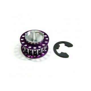 GPM Racing #MTX3016TFHP Aluminum 7075 Rear Pulley 16t Of Front Belt   1pc Purple for Mugen Seiki MTX3 Toys & Games