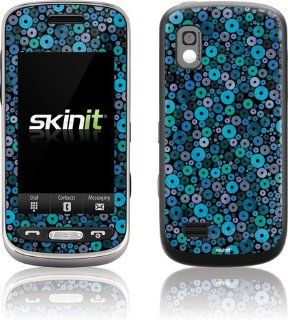 Patterns   Circles   Aquatic Blue   Samsung Solstice SGH A887   Skinit Skin Cell Phones & Accessories