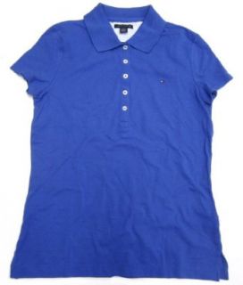 Tommy Hilfiger Women's Polo Shirt in Solid Royal Blue (Ladies) (Medium / M)