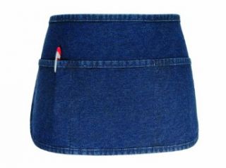Fame Adult's 3 Pocket Round Bottom Waist Apron Denim O/S Clothing
