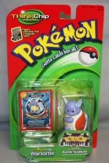Pokemon Think Chip Wartortle with Strategy Card 2000 Toys & Games