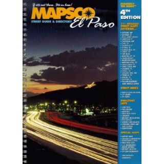 El Paso, Texas   Street Map Guide & Directory Inc. Mapsco 9781569661031 Books