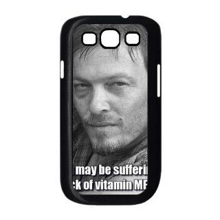 Daryl Dixon The Walking Dead Samsung Galaxy S3 i9300 Case Durable Samsung Galaxy S3 i9300 Cover Cell Phones & Accessories