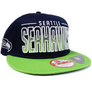 Seattle Seahawks Team Fade Snapback Hat Cap Clothing