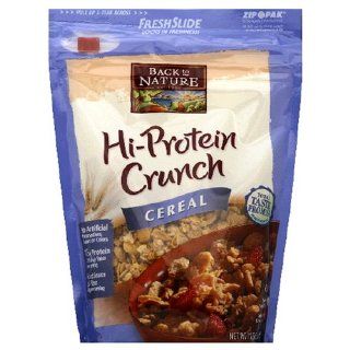 Back to Nature Cereal, Energy Start, Hi Protein Crunch, 11.5 Ounce Bags (Pack of 6)  Breakfast Cereals  Grocery & Gourmet Food