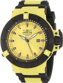 Invicta Men's 10120 Subaqua Noma III Yellow Sunray Dial Watch Invicta Watches