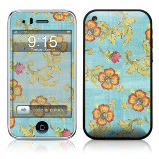 Garden Jewel Design Protector Skin Decal Sticker for Apple 3G iPhone / iPhone 3GS 3G S Cell Phones & Accessories