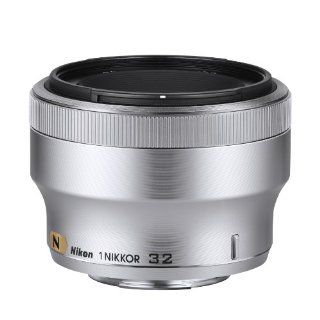 Nikon 1 NIKKOR 32mm f/1.2 (Silver)  Camera Lenses  Camera & Photo