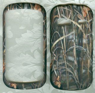Camo Grass Phone Cover Case At&t Lg Xpression C395 Faceplate Protector Rumor Reflex Ln, Un272 (Boosts Mobile, Sprint) / Lg Xpression Cell Phones & Accessories