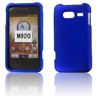 Huawei M920 (Activa 4G) Blue Rubber Protective Case Cell Phones & Accessories