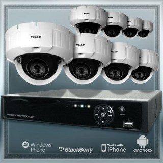 PELCO ENVIRO 8, A Professional Grade Outdoor/Indoor 8 Color Dome System features PELCO camera with Dehumidifiers Built In, Vandal Proof  Ruggedized  Camera & Photo