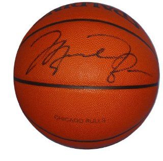 Michael Jordan Signed Official Bulls NBA Basketball UDA COA Game Ball Autograph at 's Sports Collectibles Store