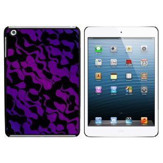 Urban Flow Purple Black Snap On Hard Protective Case for Apple iPad Mini   Black Electronics