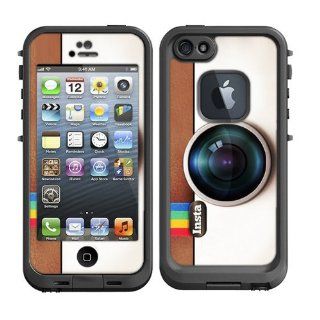 Skins Kit for Lifeproof iPhone 5 Case (skins/decals only)   Instagram Camera Hipster Cool Insta style camera Cell Phones & Accessories