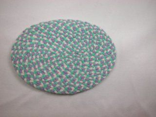 World of Miniature Bears 3" x 4" Oval Braided Rug #901E Made by Hand Toys & Games